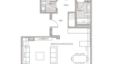 Penthouse on Calle C. Segismundo Moret photo 15