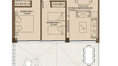 Apartment on Calle Pensamiento photo 15