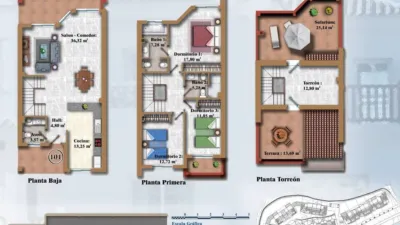 Townhouse in Buenavista- Lauro Golf photo 34