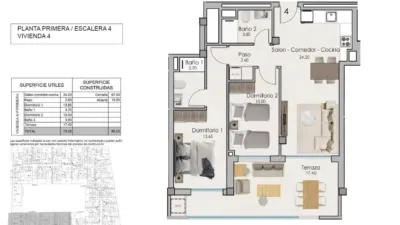Apartment in Centre photo 8