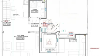 Dúplex en alquiler en Calle de Ruy Pérez, Centro (Avilés) de 820 €<span>/mes</span>
