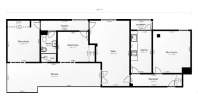Piso en calle Felipe II, 21 photo 36