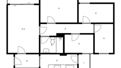 Apartment in Centre photo 3
