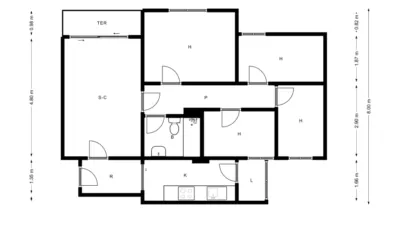Apartment in Centre photo 5