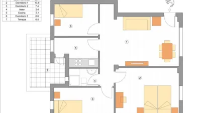 Piso en venta en Calle de Alhucemas, 5, Barrio Peral-San Félix (Distrito Núcleo Urbano. Cartagena) de 125.000 €