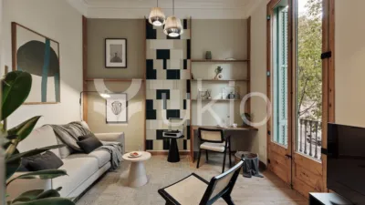 Piso en alquiler en Carrer de Pau Claris, cerca de Passatge de Méndez Vigo - Imagen 3