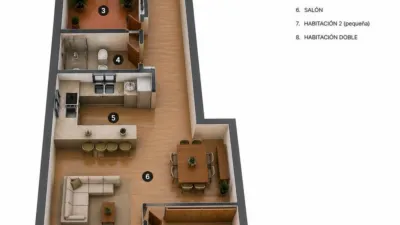 Apartment on Calle de Justo Vilar photo 18