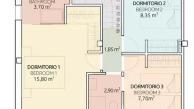 Semi-detached house on Carrer de Malta photo 23
