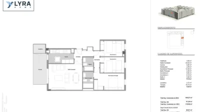 Piso en venta en Calle del Aire, 10, Aljamar (Tomares) de 348.000 €