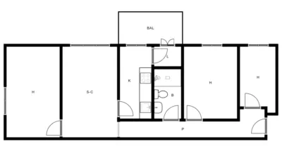 Apartment in Centre photo 3