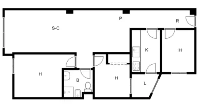 Apartment in Poble de Ponent photo 3