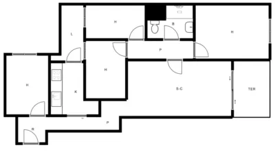 Apartment in L'Eixample Centre-Barri Antic photo 3