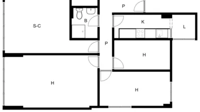 Apartment in Centre photo 3