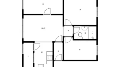 Flat in Les Termes photo 3