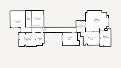 Piso en venta en Calle del Alcalde Vázquez Varela, 6, Praza España-Zona Corte Inglés (Distrito Casco Urbano. Vigo) de 242.000 €