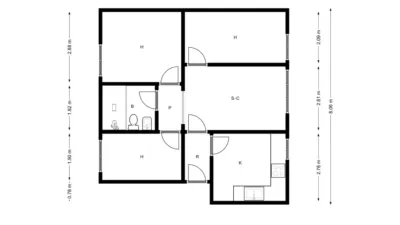 Apartment in Les Termes photo 5