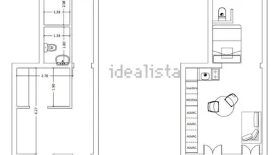 Estudio en alquiler en Cuatro Caminos - Imagen 18