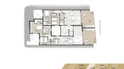 Apartment on Carrer de l'Almirall Antequera photo 6
