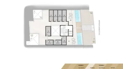 Apartment on Carrer de l'Almirall Antequera photo 7