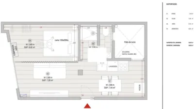 Estudio en venta en Carrer d'Antoni Costa, Vilapicina-La Torre Llobeta (Distrito Nou Barris. Barcelona Capital) de 119.000 €