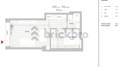 Estudio en venta en Carrer de Palomar, Sant Andreu (Distrito Sant Andreu. Barcelona Capital) de 119.000 €