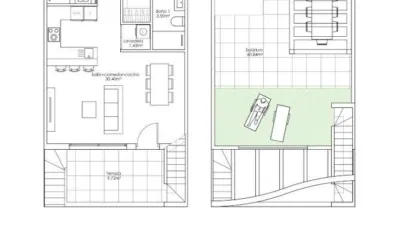 Casa en venta en Zona de Unidad de Actuación PH1, Núcleo (Pilar de la Horadada) de 275.000 €