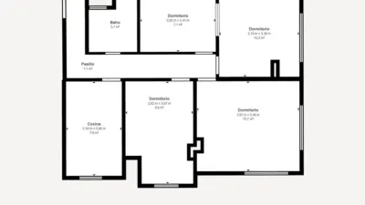 Piso en venta en Ronda de Monte Alto, Monte Alto-Adormideras (A Coruña Capital) de 310.000 €