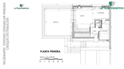 Casa pareada en venta en Calle de Jimena Menéndez Pidal, Valdemarín (Distrito Moncloa-Aravaca. Madrid Capital) de 1.850.000 €