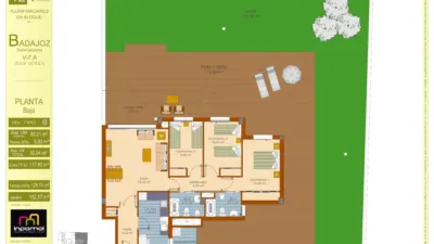 Piso en venta en Las Vaguadas, Las Vaguadas-Carretera de Valverde (Badajoz Capital) de 330.000 €