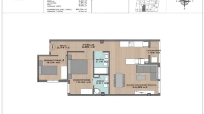 Apartamento en Pueblo photo 12