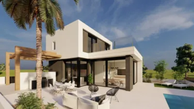 Chalet en venta en Lo Romero Golf, Pinar de Campoverde (Pilar de la Horadada) de 594.000 €