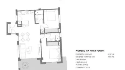 Apartment in Los Narejos photo 9
