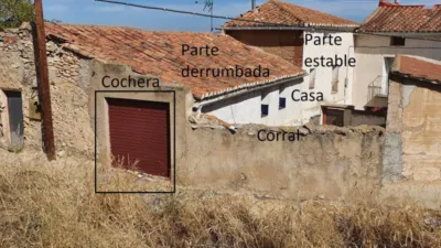 Casa en venta en Torralba de los Sisones, Torralba de los Sisones de 15.000 €