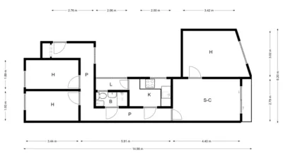 Apartment in L'Eixample Centre-Barri Antic photo 2