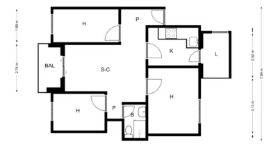 Flat in Ca n'Oriac photo 2