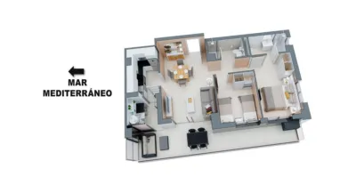 Apartamento en venta en Calle Pai Sector Torrelasal, Número 1, Cabanes de 262.814 €