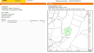 Terreno en venta en Armentón - Más
