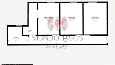 Piso en venta en Plaça Major, Cort (Distrito Centre. Palma de Mallorca) de 307.000 €