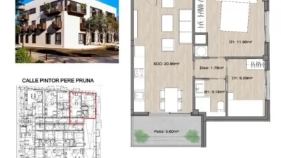 Flat in Vinyet-Terramar-Can Pei-Can Girona photo 14