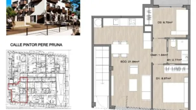 Flat in Vinyet-Terramar-Can Pei-Can Girona photo 21