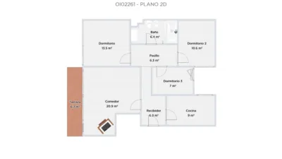 Attic in Centre photo 26