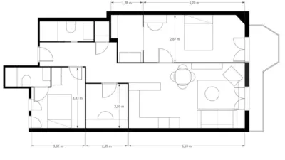 Piso en alquiler en Carrer de Balmes, cerca de Carrer del Rosselló - Imagen 33
