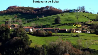 Casa en venta en Barrio de Santayana, 23, Santayana de Soba (Soba) de 36.000 €