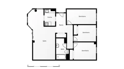 Piso en venta en Avenida del Llano Castellano, Valverde (Distrito Fuencarral-El Pardo. Madrid Capital) de 399.900 €