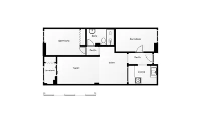 Piso en venta en Bulevar de El Ejido, cerca de Calle de Celia Viñas, Barrio Sur (El Ejido) de 99.900 €