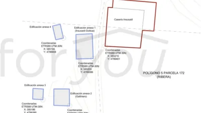 Finca rústica en venta en Barrio Ereñotzu, Ereñotzu (Hernani) de 470.000 €