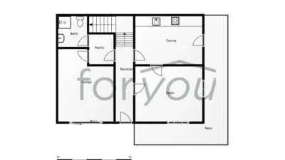 Casa pareada en venta en Camino de Muntogorri, Loiola-Txomin-enea-Martutene (San Sebastián - Donostia) de 499.000 €