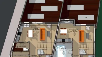 Promoción Casa adosada en Venta Residencial Triana-Barrio Alto-Híjar, Calle San Miguel, Nº Sn. Residencial Triana-Barrio Alto-Híjar (Las Gabias) de 268.000 €