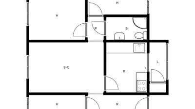 Apartment in Centre photo 3