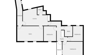 Piso en alquiler en Calle de Moratín, cerca de Calle de San José - Imagen 46